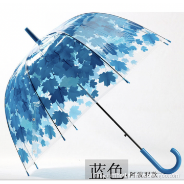 Transparent Mushroom Umbrellas 23 Inch Automatic
